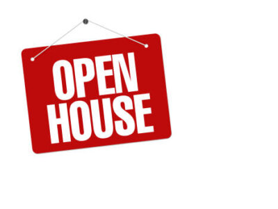 An open house is open to all